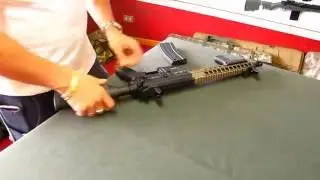 Dytac serie SLR solo rifle  battery installation and shooting test