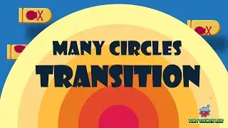 Many Circles Transition - Transition Effect Series