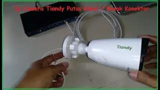 Memperbaiki IP Cam Tiandy Putus Kabel / Rusak Konektornya, Bagaimana Urutan Kabelnya?