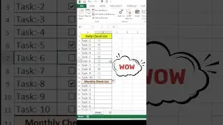 Ultimate Daily/Monthly Excel Checklists: Streamline Your Workflow and Boost Productivity#excel