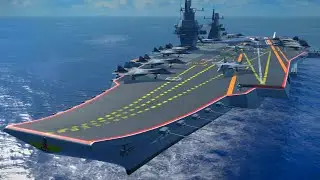 Modern Warships: RF SHTORM  Aircraftcarrier Gameplay.. in 4K RESOLUTION.