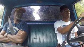 BURNOUTS WITH MY NEIGHBOR!!! *HE WAS NOT HAPPY*