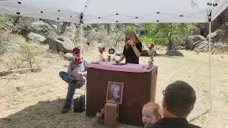 Tara speaking for Jay at Elton Rose's memorial