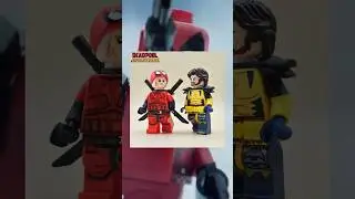Дедпул и Рассомаха в LEGO🔴 #lego #лего #deadpool #wolverine