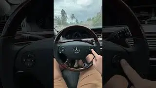 Замер уровня масла на Mercedes W221 S600 
