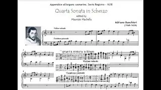 Banchieri A. (1568-1634): Quarta Sonata in Scherzo