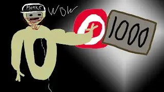 GETTING THE TARGET TO 1000 IN GORILLA TAG! (old footage)