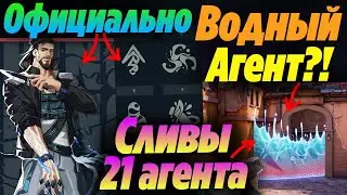 Официальные СЛИВЫ ПОДВОДНОГО 21 АГЕНТА ВАЛОРАНТ 
