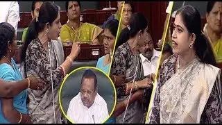 MLA Vijayadharani at Tamil Nadu Assembly today 12/06/2018|P. Dhanapal, mk stalin |STV