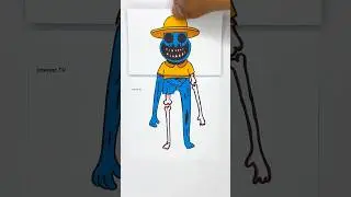 Zoonomaly Horor Transformation Paper Animation!! 