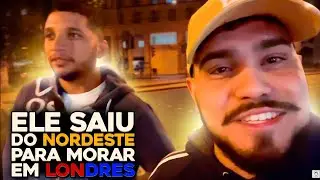 SAIU DO NORDESTE E CHEGOU EM LONDRES SOZINHO !