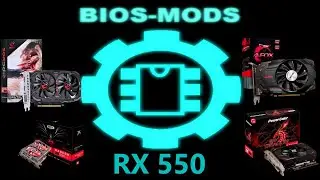 HOW TO MAKE BIOS MOD ON RX 550 4GB - WORKS ON ALL RX 550 4GB