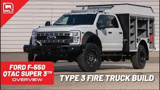 Building the Ultimate Firefighter: The QTAC SUPER 3™ on a Ford F-550