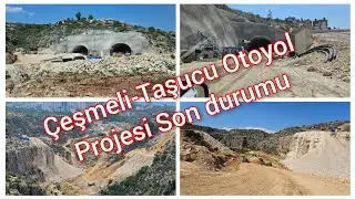 20.07.2024  Çeşmeli-Taşucu Otoyol Projesi'nin ilk etabı 9 farklı noktada devam ediyor