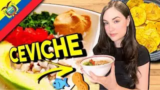 Sasha Grey Making ECUADORIAN Fish Ceviche With Peanut Sauce 🐟🥜