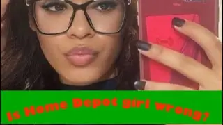 Is the Home Depot girl shaming sex workers ?