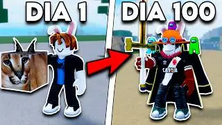 Passei 100 Dias no Meme Sea