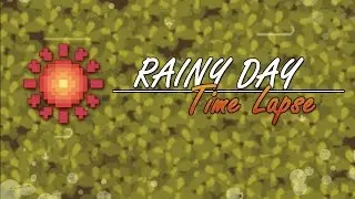 PIXEL ART TIME LAPSE | RAINY DAY ANIMATION