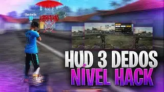 INCOMPARÁVEL!! 👾 TOP 4 MELHORES HUD 3 DEDOS FREE FIRE| HUD COMPLETO!
