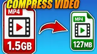 How to COMPRESS VIDEO without LOSING QUALITY (REDUCE VIDEO FILE SIZE) FULL GUIDE
