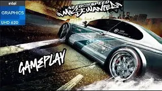 Need For Speed Most Wanted (2005) Gameplay on Intel UHD 620.