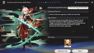 Kazuha Echo Challenge Guide - Kazuha Envisaged Echoes Genshin Impact