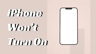 How to Fix an iPhone That Won't Turn On | Suddenly Turn off, Black Screen, Not Charging