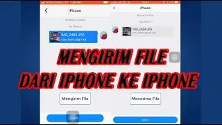 Cara Mengirim File iPhone ke iPhone Dengan Shareit (100% Work)