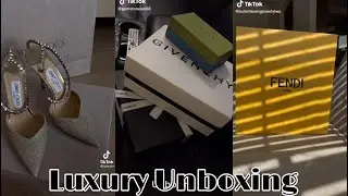 FENDI + Jimmy Choo + More luxury Unboxing | VM - Tiktok