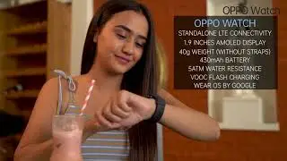 Swastima Khadka Unboxing OPPO Watch