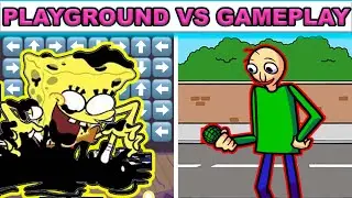 FNF character test | Gameplay VS Playground | Pibby | Baldi