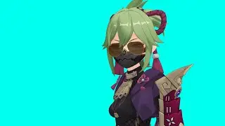 Kuki Shinobu - Persona 4: Specialist【MMD Genshin Impact】Blue Screen