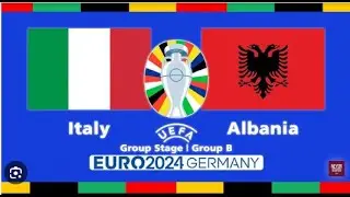 Italy Vs Albania - UEFA Euro Group Stage Match