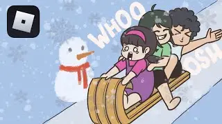 FAVE OBBY NI SANTA? | SLED OBBY