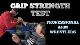 I arm wrestled the pros!