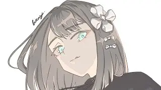 Speed paint anime girl