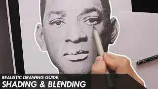 SHADING & BLENDING (Creating A Base Layer) - Realistic Drawing Guide