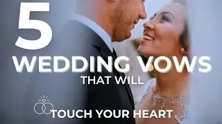 5 Wedding Vows That Will Make You Cry! | Emotional Wedding Vows Compilation 💍
