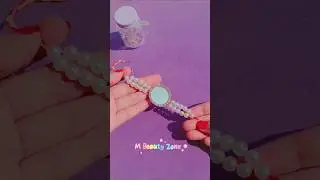 DIY Mirror Rakhi 😱 #diy #rakhi #handmade #shorts