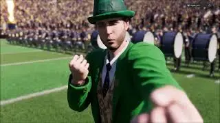 College Football 25 - Online Notre Dame Highlights Xavier Stone