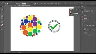 Random color swatches fill & Circle fill script in illustrator 