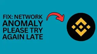 How to Fix Binance Network Anomaly Error: 