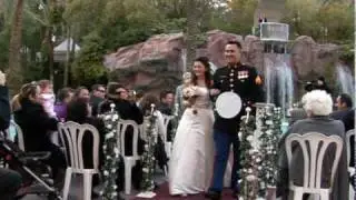Flamingo Crescendo Pool Wedding