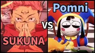 Sukuna VS Pomni - Cool Rap Battles of Gooning