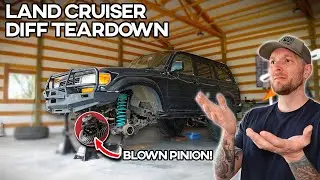 Land Cruiser 80 Differential Teardown and Building a Custom Gear Install Tool!