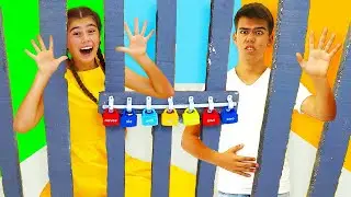 Nastya vs Artem Meydan Okumak - odadan kaçış ve diğer eğlenceli mücadeleler