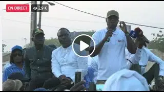 Ousmane sonko en direct de kougheul
