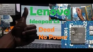 Lenovo Ideapad L3 Laptop, No Power, Not Charging, How to fix