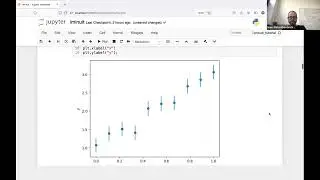 PyHEP2022 iminuit fitting models to data