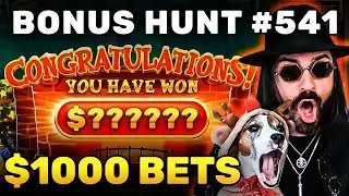THE 23 GREATEST BONUSES FROM HUNT 541  $400-1000 SPIN 